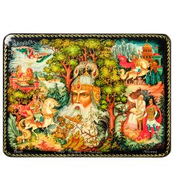 ШК-19/30-B Шкатулка в технике декупаж «Руслан и Людмила» (15х11х3,5)