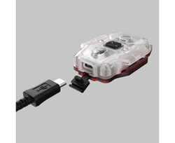 ARMYTEK - Фонарь CRYSTAL PRO Micro USB ( цвет корпуса - RED RUBY, свет - белый - красный )
