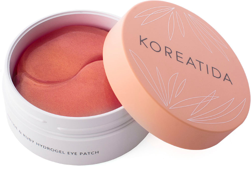 Koreatida Гидрогелевые патчи для глаз с пептидами и рубиновой пудрой Peptide & Ruby Hydrogel Eye Patch, 60 шт