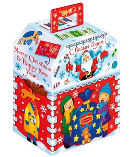 Новогодний подарок "Веселые ребята" 700г Коммунарка