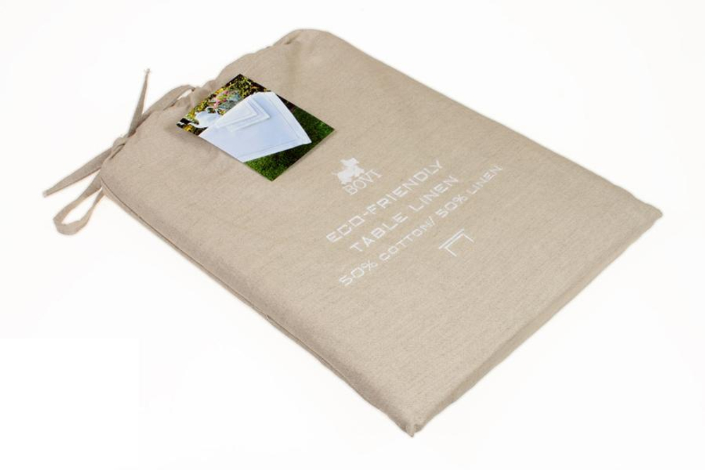 Скатерть 120х160 Bovi Emy льняная Португалия фото