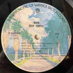 Винтажная виниловая пластинка LP Deep Purple Burn (Japan 1974) (Obi) Might Just Take Your Life
