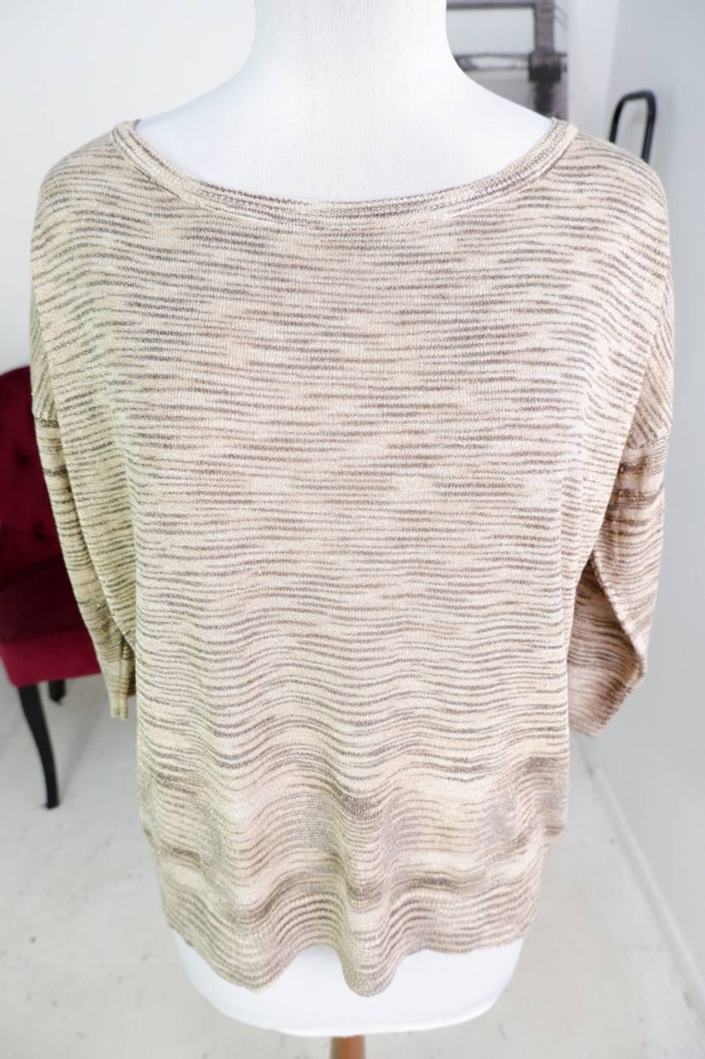 Джемпер свободного кроя, визуально на 48/50 размер