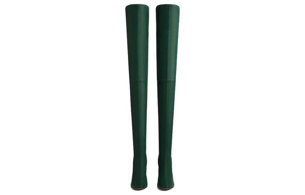 Bottega Veneta Tripod Over the knee Boots 9cm Women"s Green