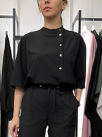 Рубашка-косоворотка женская для парикмахера