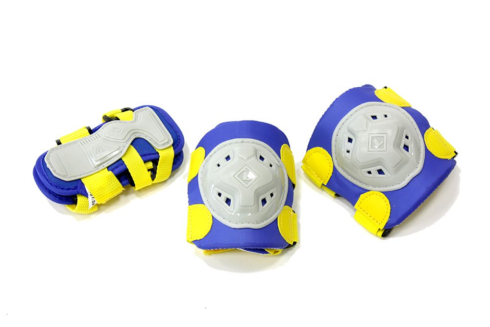 Роликовая защита Макссити GAME, синий, разм M