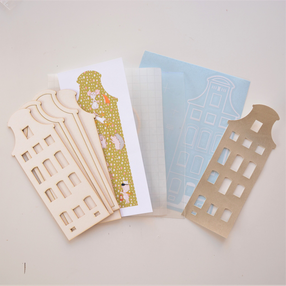 "Домик 4", Набор для создания альбома по курсу "Город Детства"