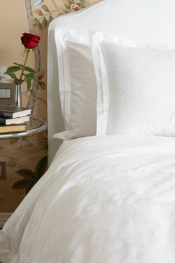 Постельное белье 2 спальное евро макси Сlaire&Caroll Lili белый жаккард