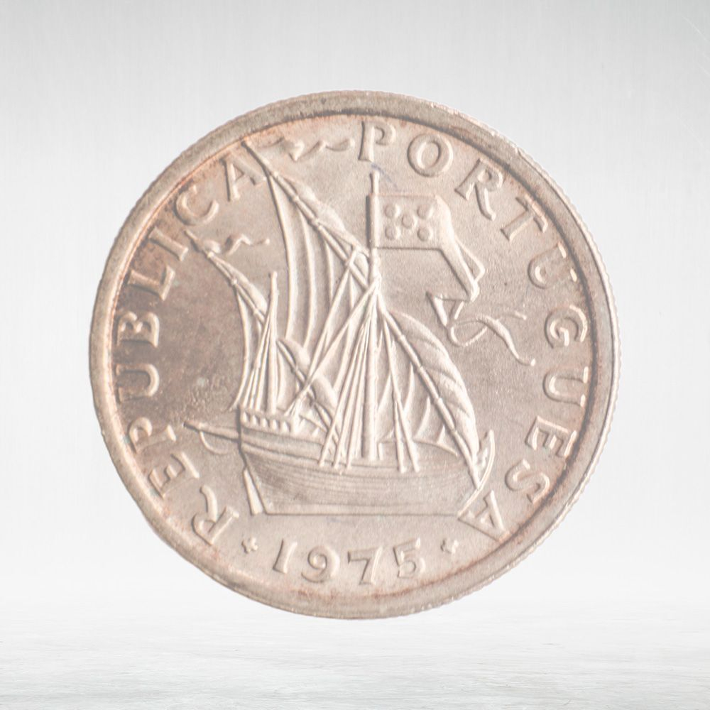 Portugal, 2.50 Escudos, 1975, XF