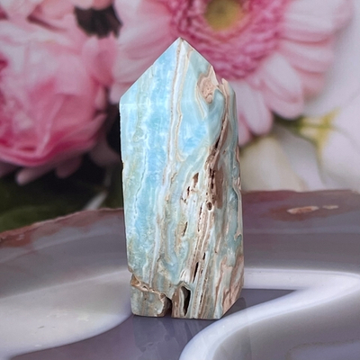 52245  Арагонит голубой Кристалл 52мм