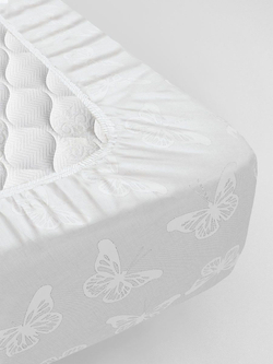 Наматрасник INVA защитный стеганный непромокаемый с бортиком 160 х 200 см / белый