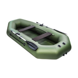 Лодка пвх лодки поволжья 280 pro (цвет: зелёный)