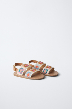 ZARA САНДАЛИИ, ЭКРЮ