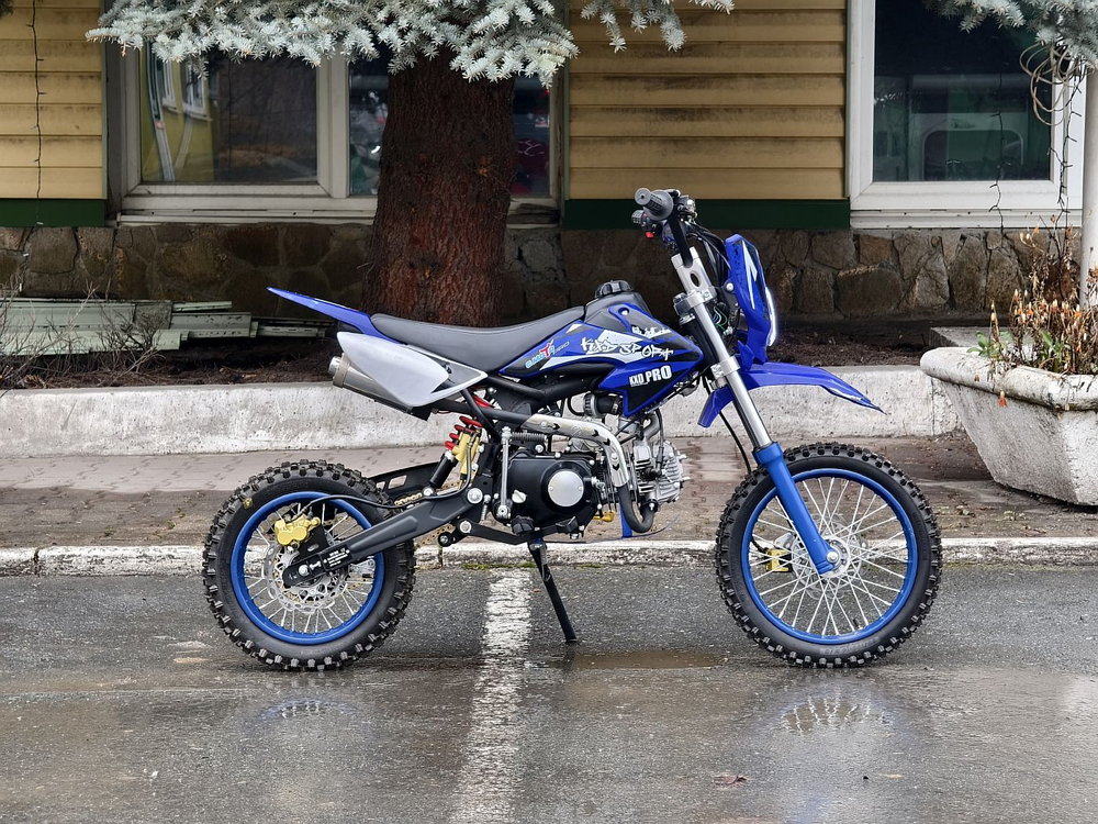 Комплект запчастей (Машинокомплект) для сборки питбайка C.MOTO KXD 607 синий