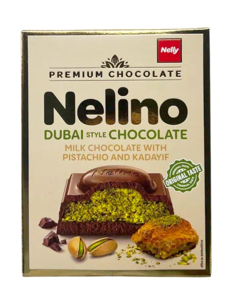 Дубайский шоколад Nelly Nelino Фисташка и кадаиф 62 г
