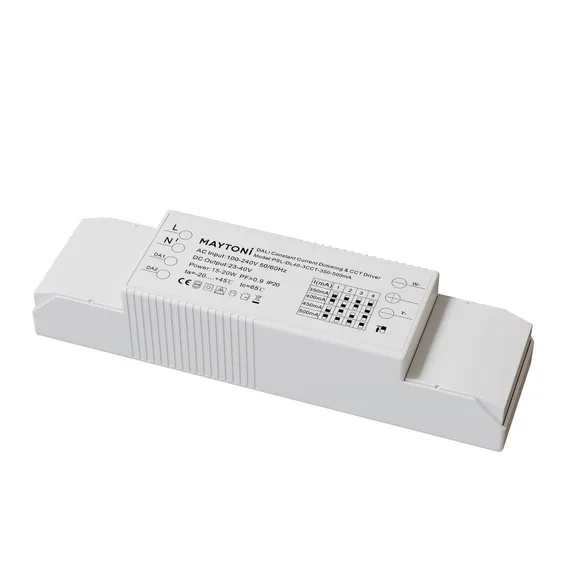 Источник питания DALI CCT(DT8) 15-20W IP20 Lighting control psl-dl40-3cct-350-500ma