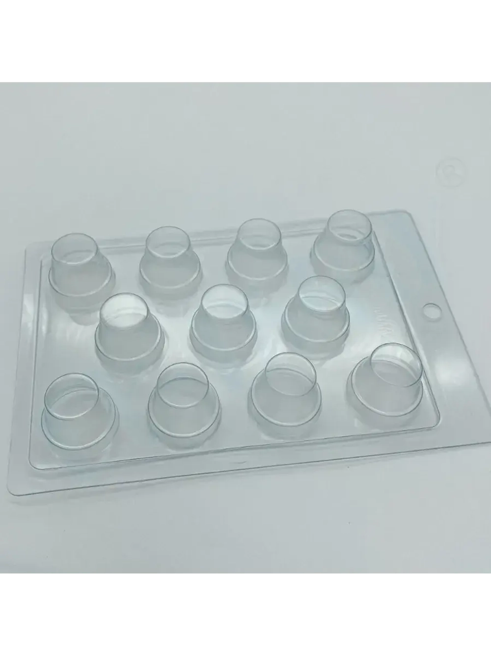 Пластиковая форма для конфет Горшок Кашпо МИНИ (11 ячеек)