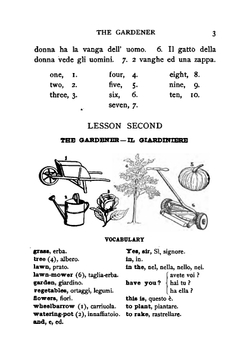 An Illustrated English-Italian Language Book and Reader | Sarah Wool Moore