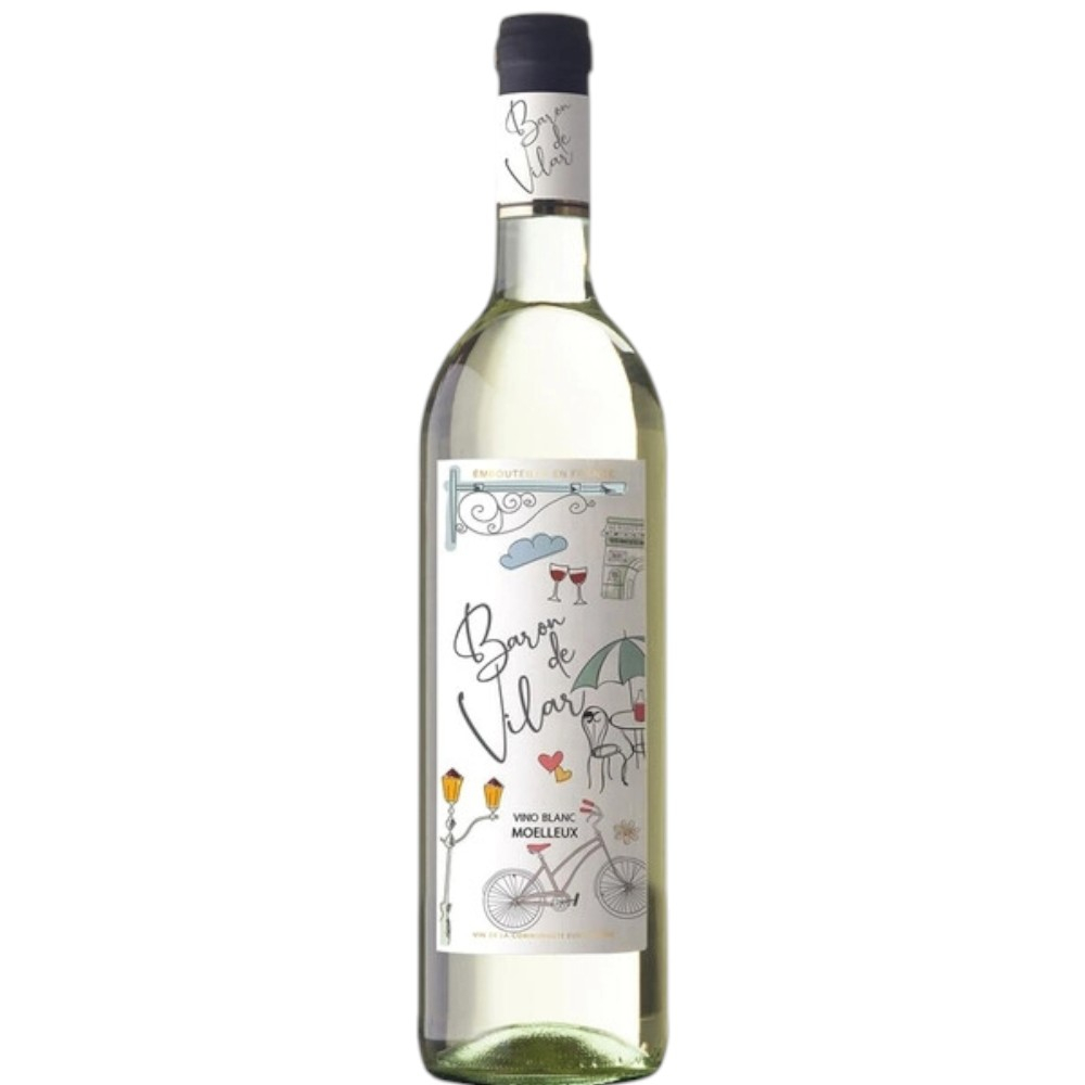 Вино Baron De Vilar Blanc Moelleux 0.75