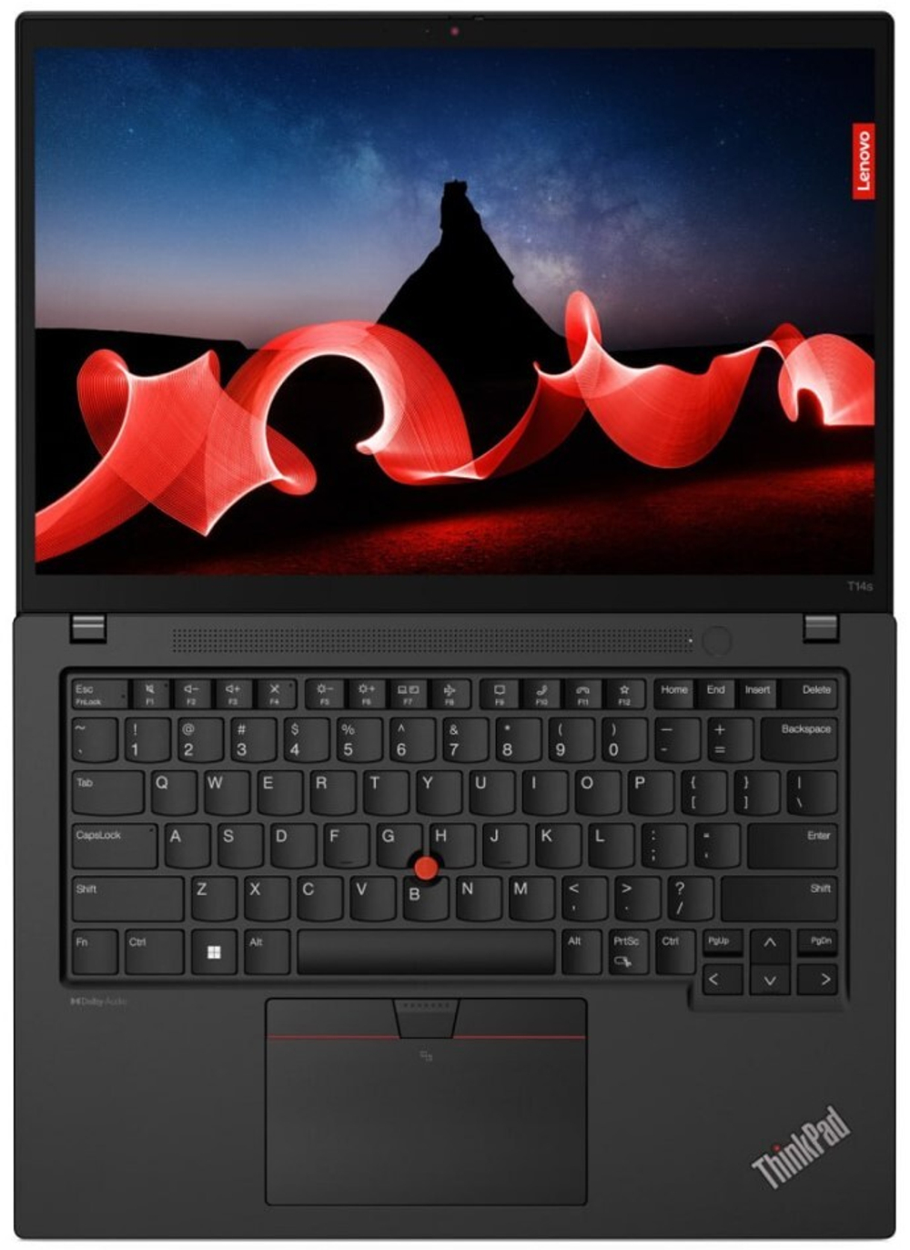 Ноутбук  Lenovo ThinkPad T14 G4 14 ", Core i7, 16 Гб RAM, 512 Гб SSD, Iris Xe Graphics, Черный