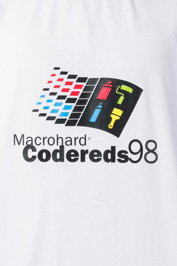 Лонгслив Macrohard Oversleeve Белый - фото 4