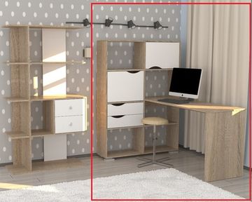 Стол письменный ЛАВОРО левый