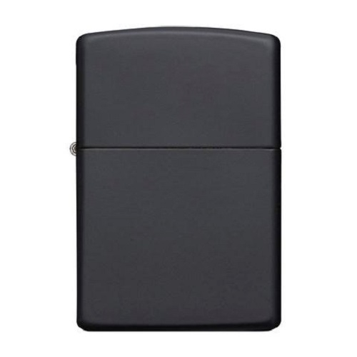Набор Zippo (зажигалка Zippo 218 Black Matte и газовый вставной блок с двойным пламенем)