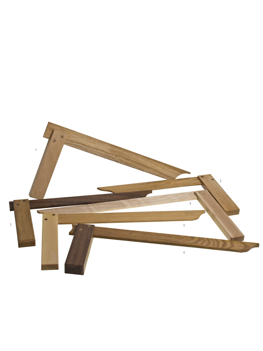 Угольники столярные разные