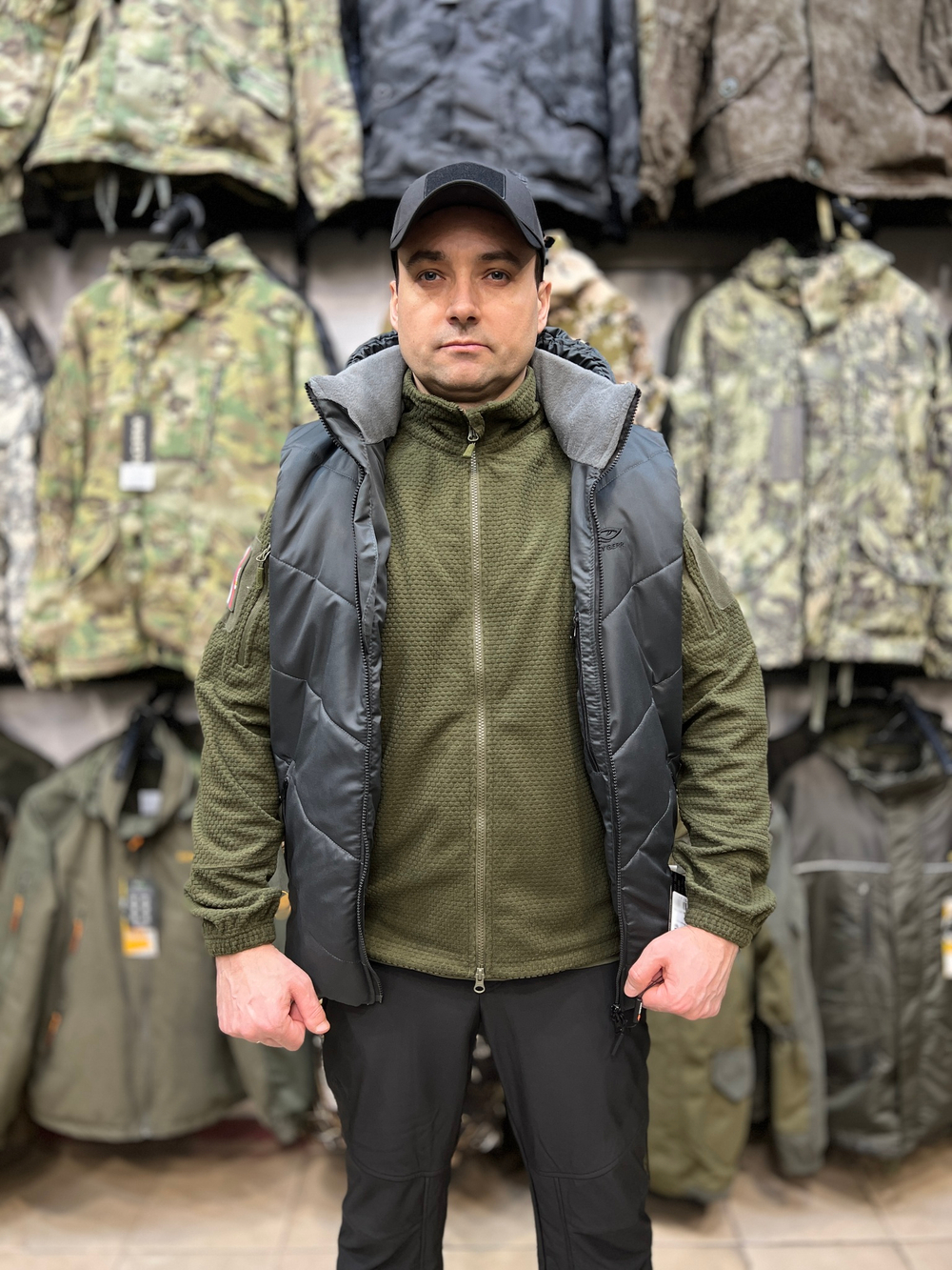 Жилет мужской Рагнар, Оникс