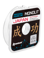 Леска для рыбалки Nisus MONOLIT Nylon Transparent 0,091mm/50m (N-MO-0.091-50)