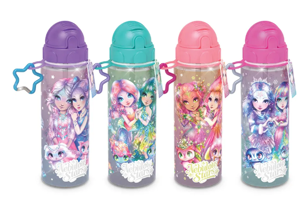 Детская бутылка для воды с дозатором сирия Petulia, марка "Nebulous Stars"