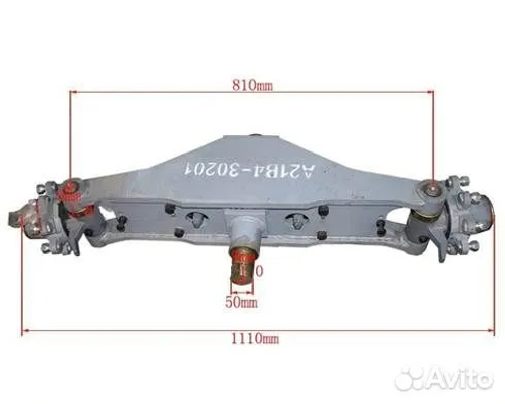 Мост управляемый Heli CPCD20-35 A21B4-30201C-ASSY