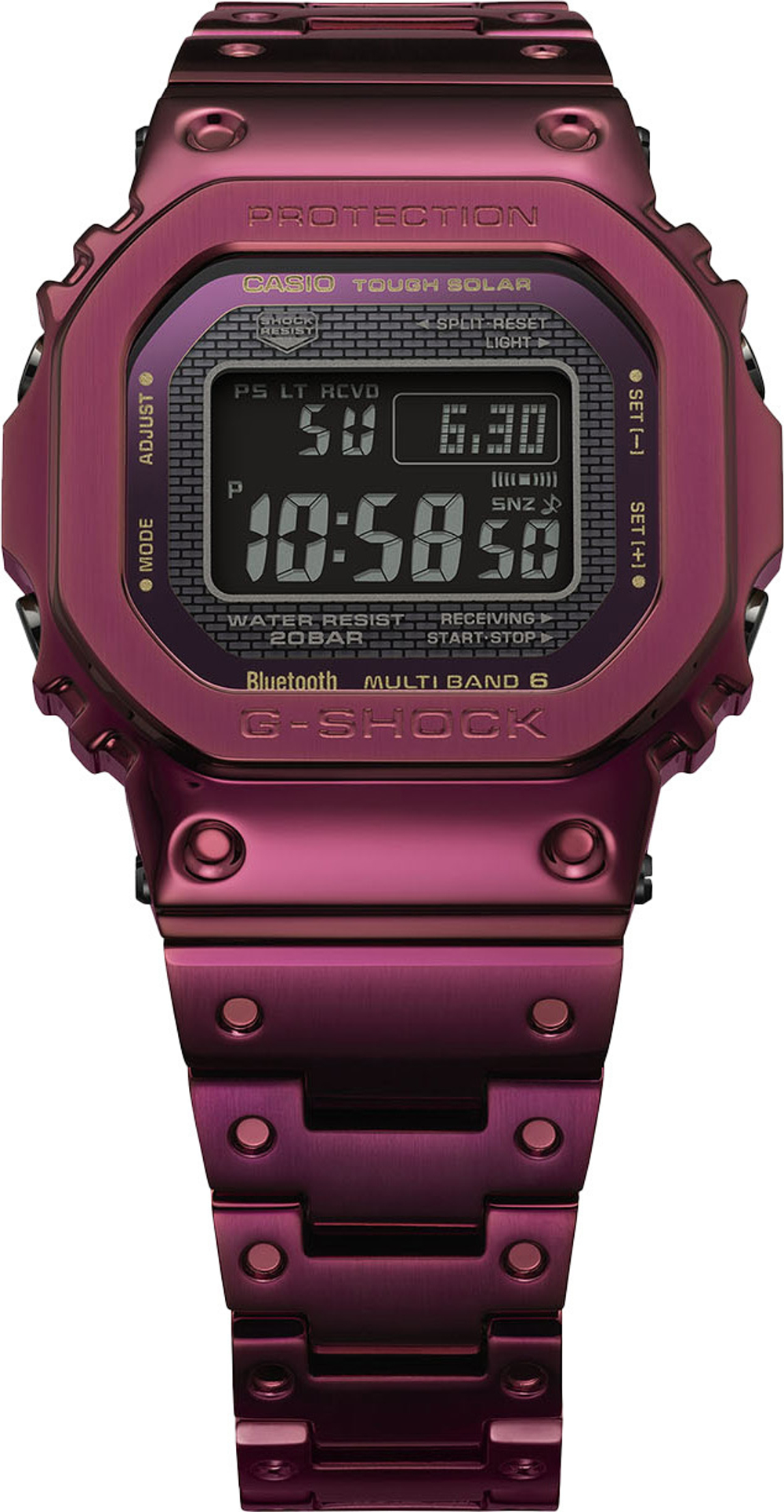 Японские наручные часы Casio G-SHOCK GMW-B5000RD-4ER с хронографом