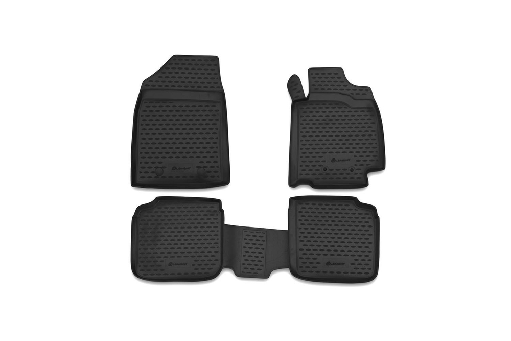 Коврики в салон TOYOTA Premio/Allion AZT240 JDM, 12/2001–05/2007, правый руль, 4 шт. (полиуретан) Element.NLC.48.41.210K