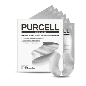 PURCELL Увлажняющие патчи с пробиотиками и коллагеном Pixcell Biom™ Moisture Barrier Eye Mask, 6 пар