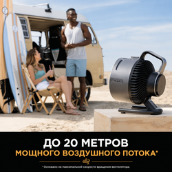 Вентилятор универсальный Shark FA050EU серый