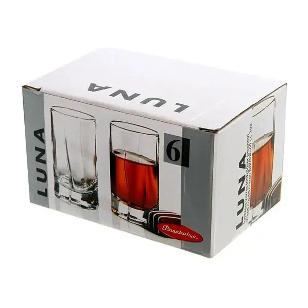 Набор стопок 6шт 60мл «Луна» 42043