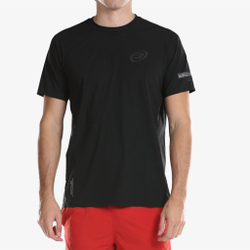 Мужское теннисное поло Bullpadel Odeon T-Shirt Men - Black