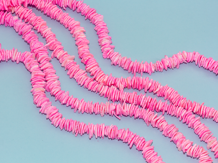 Нить бусин из ракушек freeform, 10мм