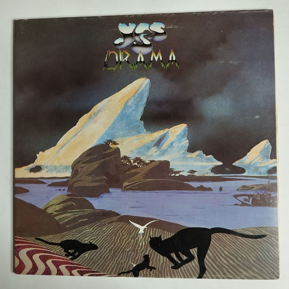 Винтажная виниловая пластинка LP Yes Drama (UK 1980)