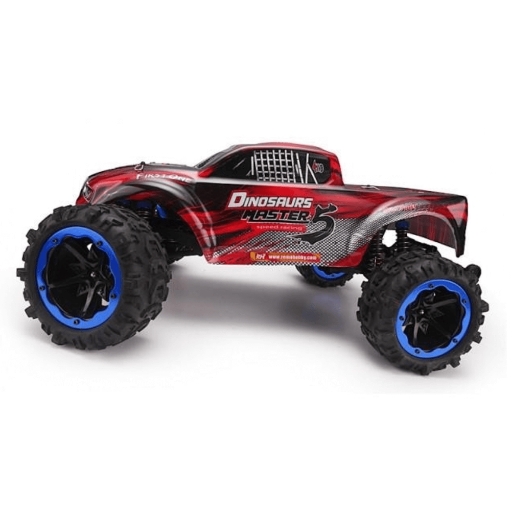 Радиоуправляемый монстр Remo Hobby Dinosaurs Master красный 4WD RTR масштаб 1:8 2.4G - RH8032-Red