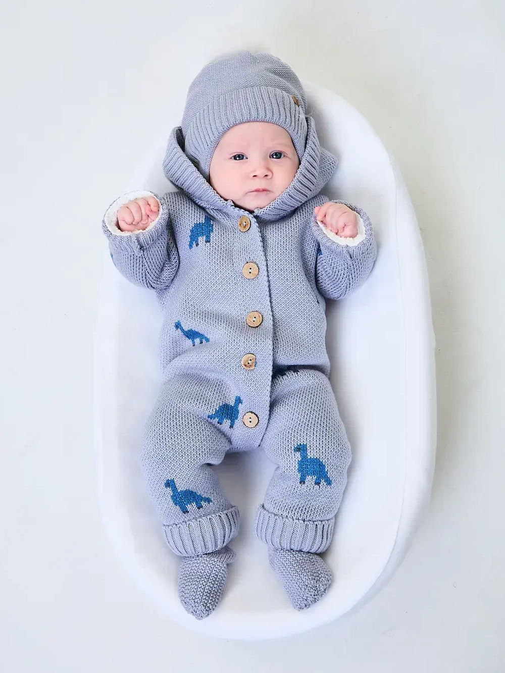 Конверт на выписку для новорожденных утепленный мехом