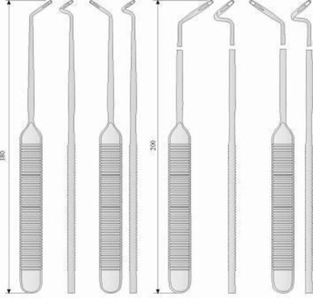 МЖ- 4/13 Игла лигатурная тупая левая 1