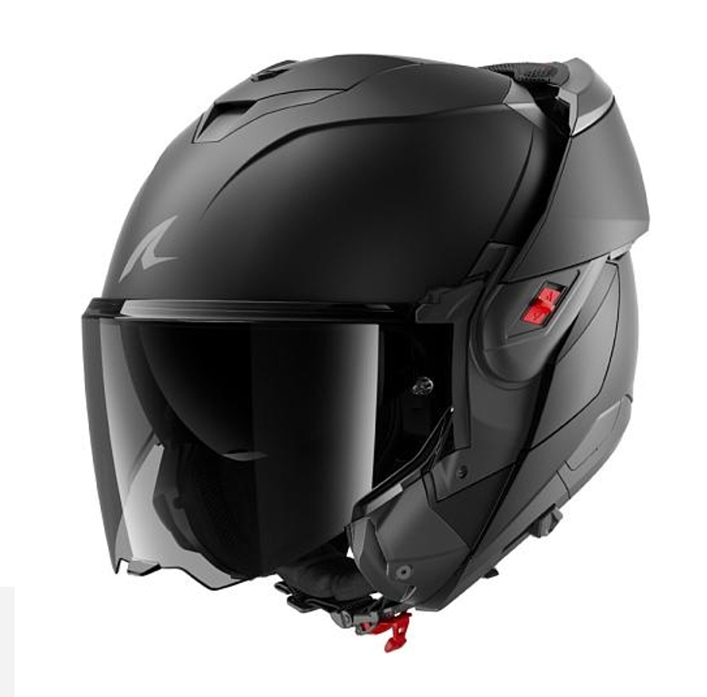 Шлем модуляр Shark OXO DARK SHADOW Mat Black, XL