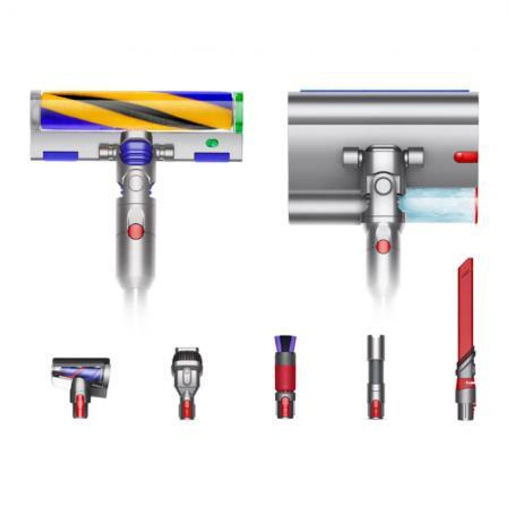 Пылесос беспроводной Dyson V12 (SV46) Detect Slim Nautik Cordless Vacuum Cleaner (Yellow/Nickel)