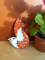 Набор для творчества мозаика стеклянная Ежик 18 см.