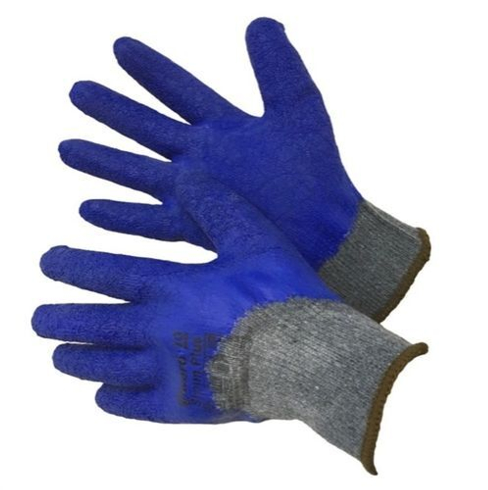 Перчатки х/б с латексным покрытием Люкс