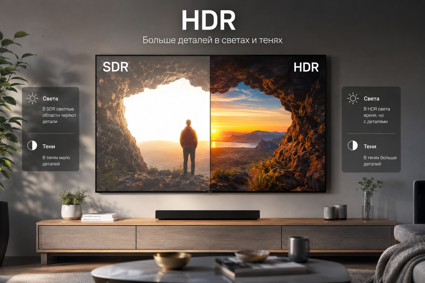 HDR в телевизоре: чем отличаются HDR10, Dolby Vision и HLG и за что не стоит платить