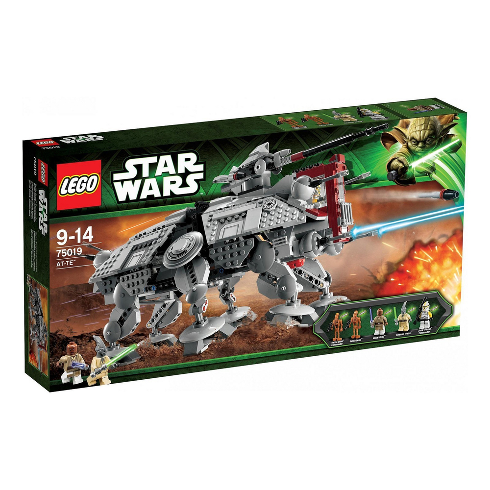 LEGO Star Wars: Боевая машина Шагоход AT-TE 75019 — Episode II: Attack of the Clones The AT-TE — Лего Стар варз Звёздные войны