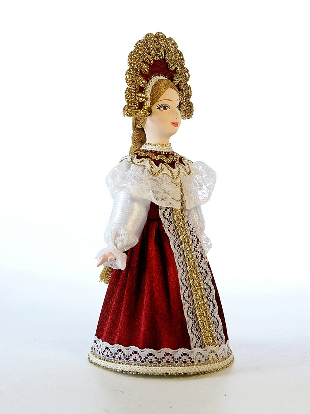 Кукла коллекционная Русская красавица в национальном костюме